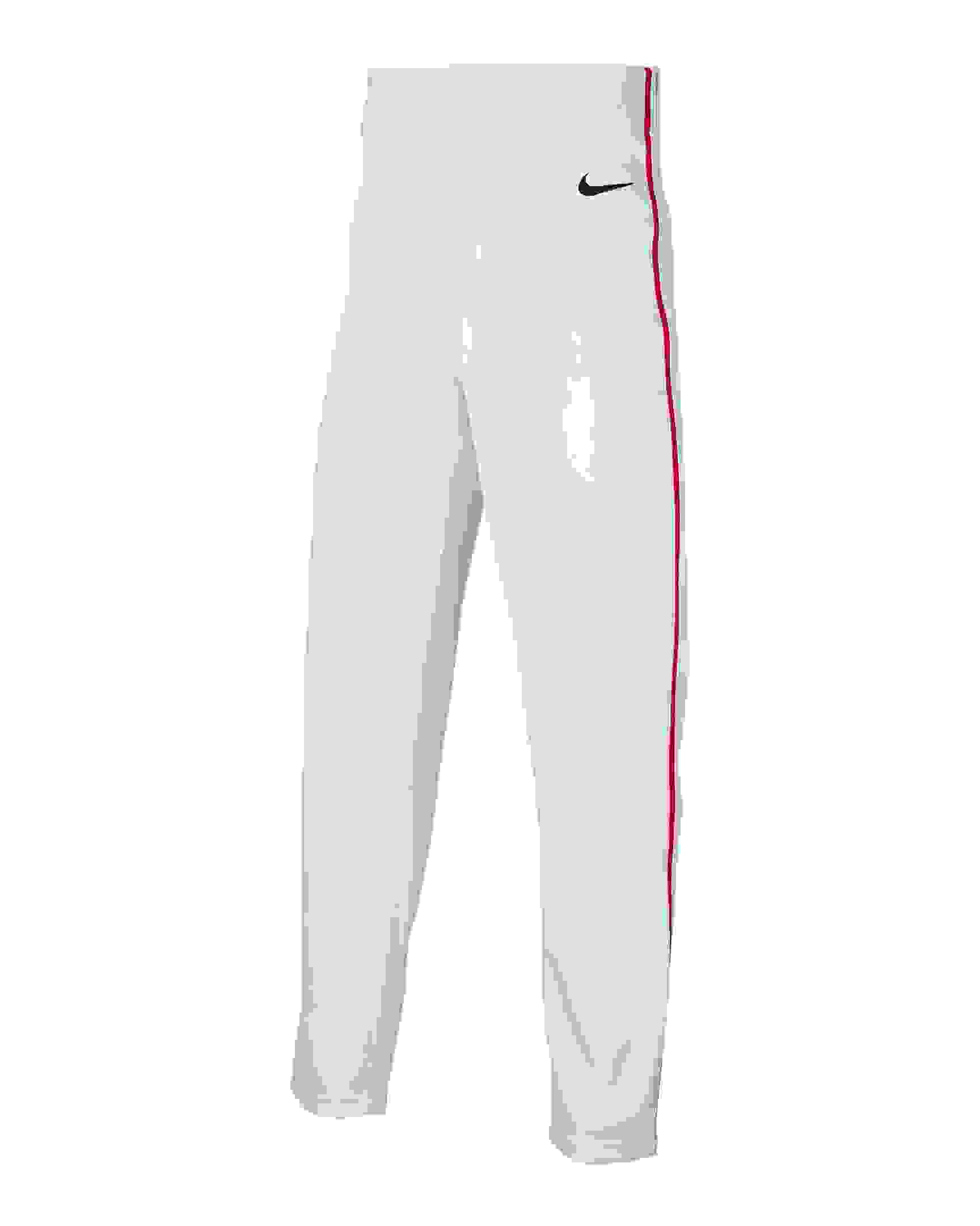 Nike Vapor Select 2 Big Kids' White/Red Piped Baseball Pants